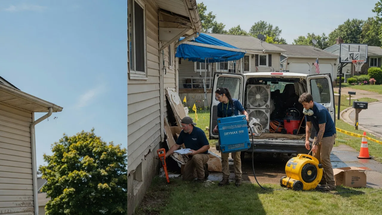 Ceiling Leak Cleanup in Du Bois, PA near me